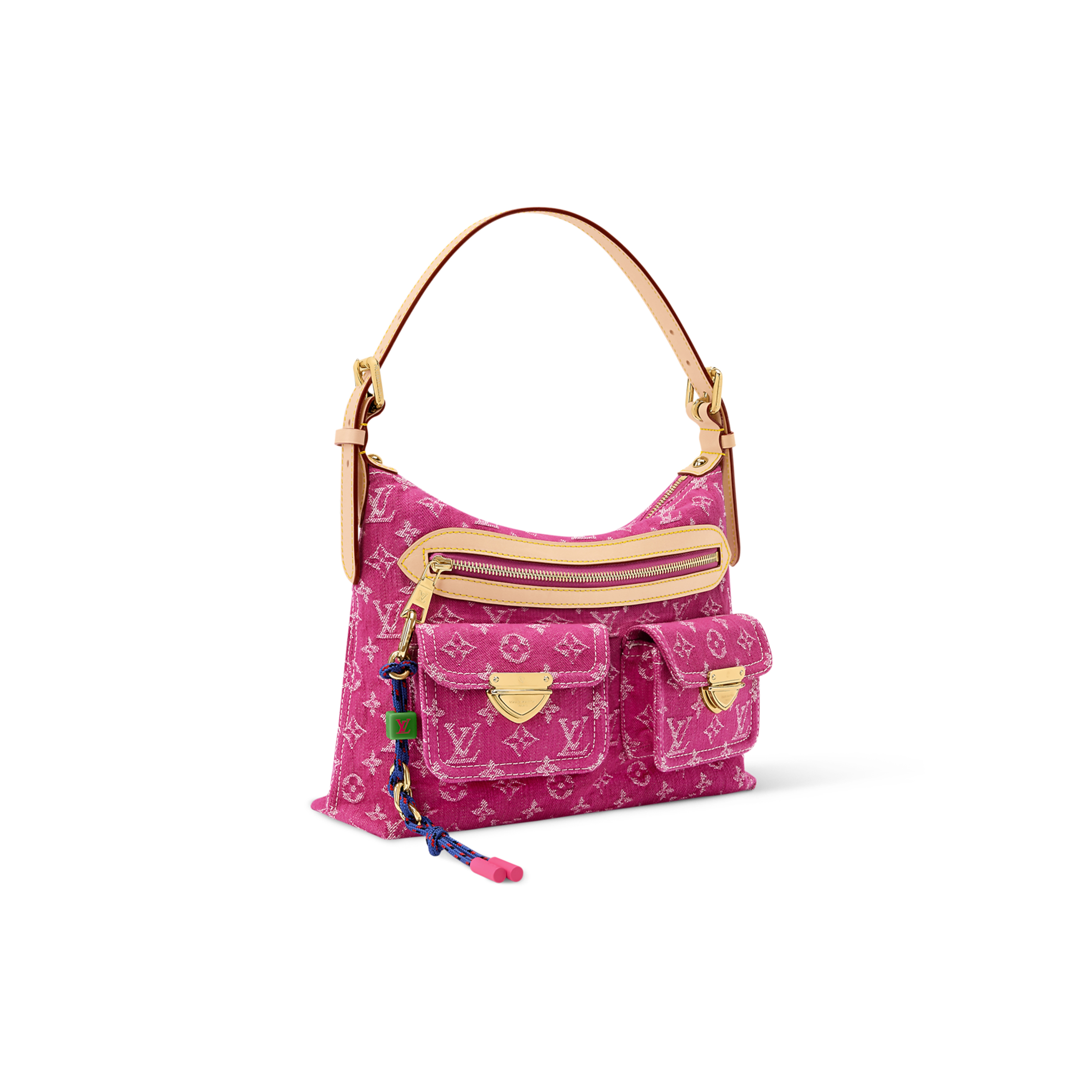 LOUIS VUITTON DENIM BAGGY M28266 (30*22*13cm) LOUIS VUITTON DENIM BAGGY M28266 (30*22*13cm)